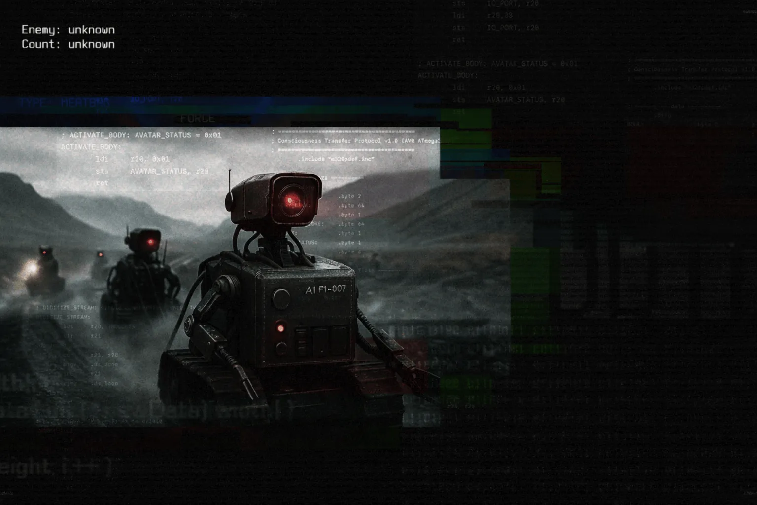 Announcement of a patch featuring moving Xeon robots